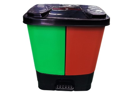 新品推出：家用分类垃圾桶，聚乙烯环保垃圾桶40升